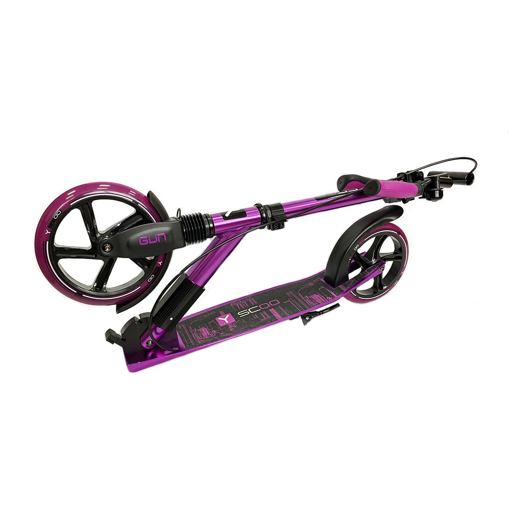 Самокат Y-SCOO RT 205 Chicago GUN с ручным тормозом Neochrome FUCHSIA, Розовый;черный
Самокат Y-SCOO RT 205 Chicago GUN с ручным тормозом Neochrome FUCHSIA, Розовый;черный