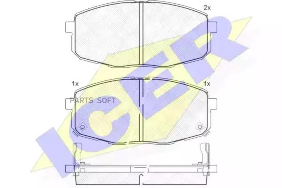 Колодки Передние Kia Ceed/ Carens/Hyundai I30 Icer 181540 Icer арт. 181540
Колодки Передние Kia Ceed/ Carens/Hyundai I30 Icer 181540 Icer арт. 181540