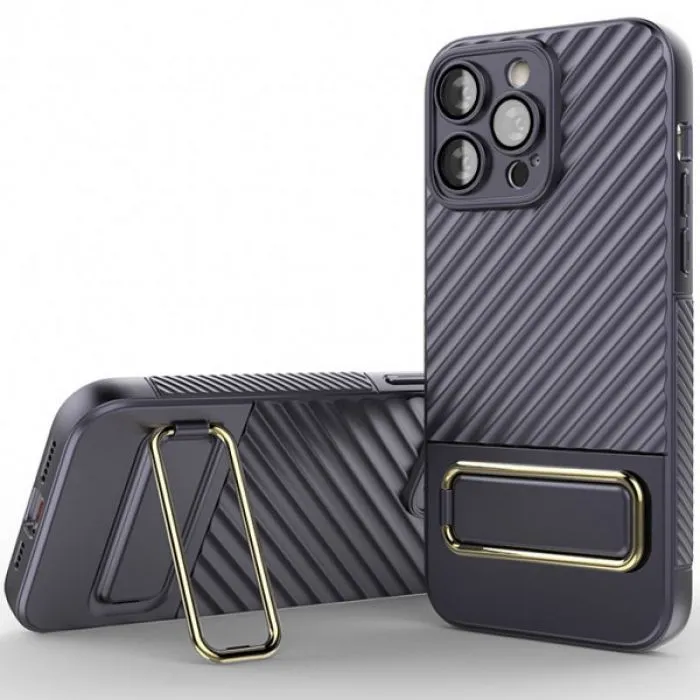 Чехол с защитой камер, подставкой и микрофиброй для iPhone 15 Pro Max, Фиолетовый
Чехол с защитой камер, подставкой и микрофиброй для iPhone 15 Pro Max, Фиолетовый