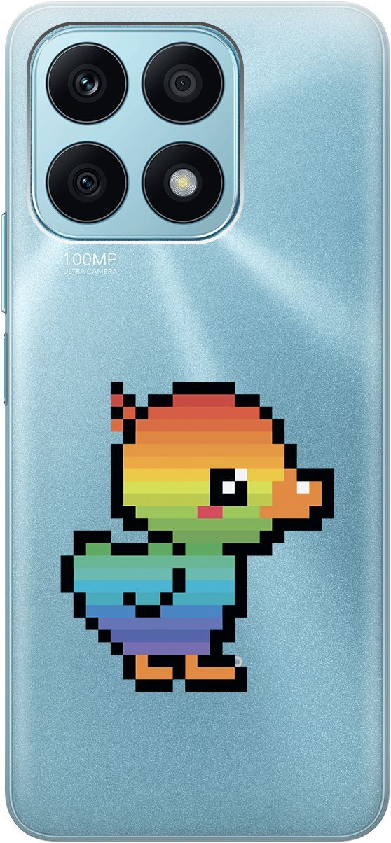 Силиконовый чехол на Honor X8a с 3D принтом "Pixel Duck" прозрачный, Прозрачный;желтый, 158892
Силиконовый чехол на Honor X8a с 3D принтом "Pixel Duck" прозрачный, Прозрачный;желтый, 158892