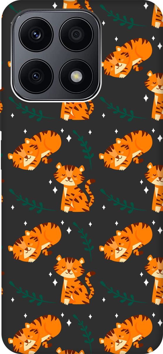 Матовый Soft Touch силиконовый чехол на Honor X8a с 3D принтом "Tigers" черный, Черный;белый, 158895
Матовый Soft Touch силиконовый чехол на Honor X8a с 3D принтом "Tigers" черный, Черный;белый, 158895