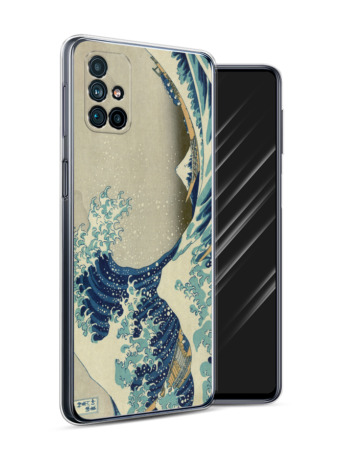 Чехол Awog на Samsung Galaxy M31s / Самсунг M31s "Большая волна в Канагаве", Серый;синий;голубой, 2101450-9
Чехол Awog на Samsung Galaxy M31s / Самсунг M31s "Большая волна в Канагаве", Серый;синий;голубой, 2101450-9