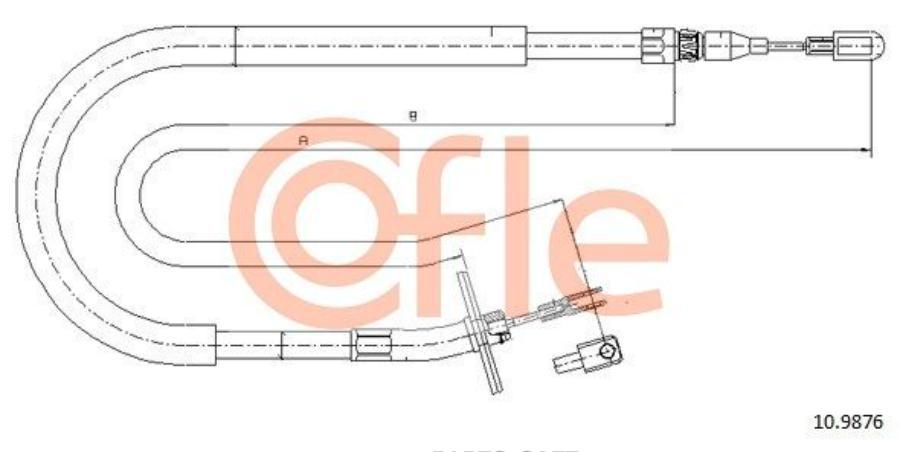 Трос стояночного тормоза прав задн MB SPRINTER pt.3.5>4.6T double wheels 97-, COFLE 92.10.9876
Трос стояночного тормоза прав задн MB SPRINTER pt.3.5>4.6T double wheels 97-, COFLE 92.10.9876