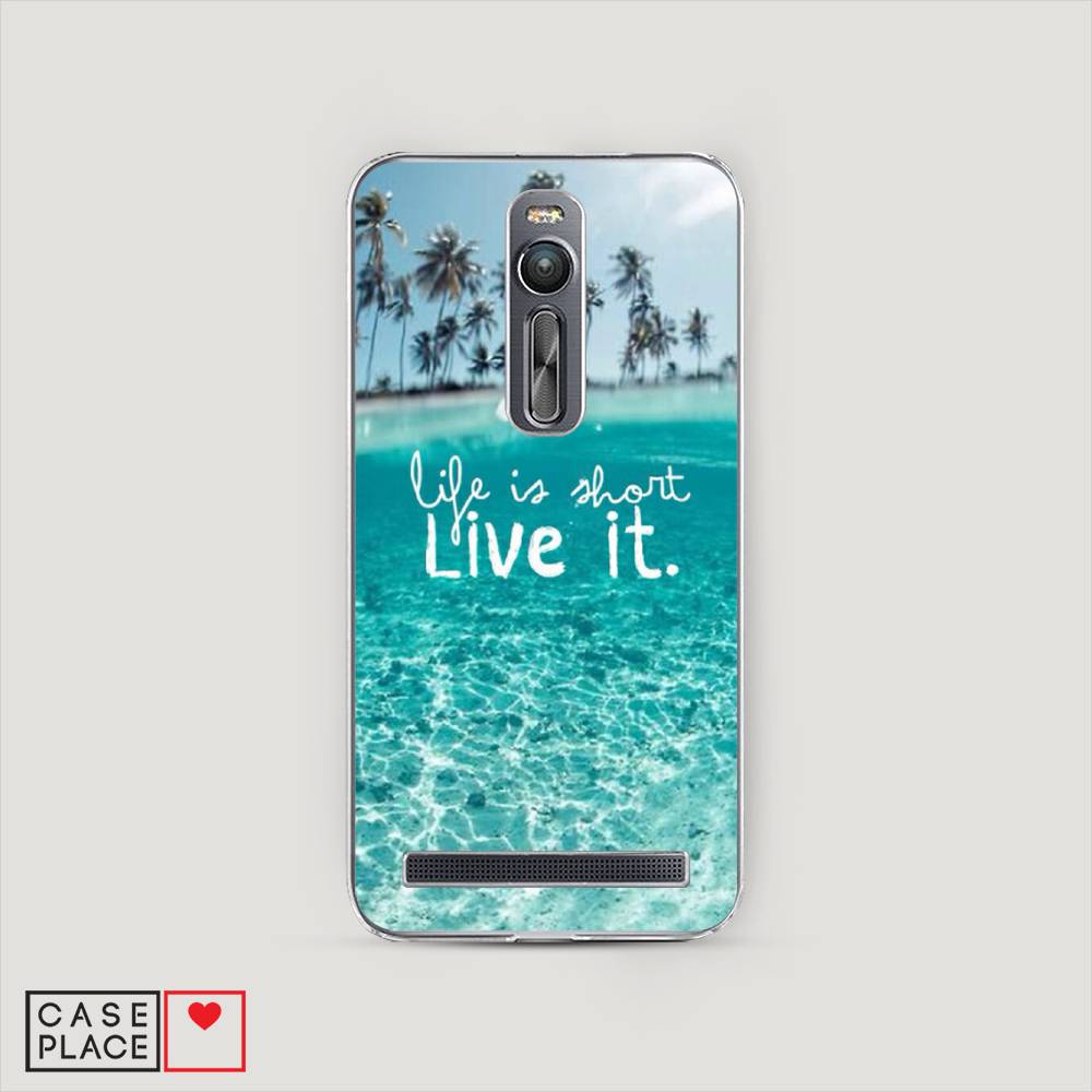 фото Чехол awog "live it" для asus zenfone 2 ze550ml/ze551ml