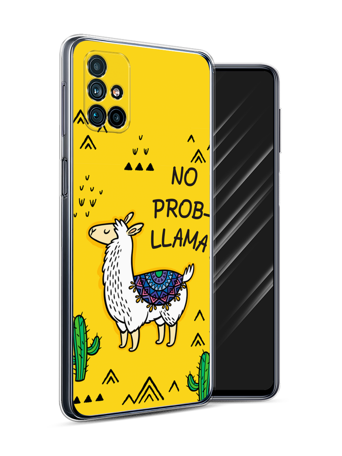 Чехол Awog на Samsung Galaxy M31s / Самсунг M31s "No probLLama", Желтый;черный;синий, 2101450-2
Чехол Awog на Samsung Galaxy M31s / Самсунг M31s "No probLLama", Желтый;черный;синий, 2101450-2
