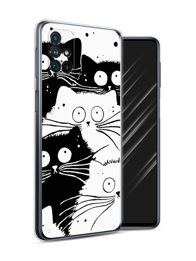 Чехол Awog на Samsung Galaxy M31s / Самсунг M31s "Коты черно-белые", Черный;белый, 2101450-2
Чехол Awog на Samsung Galaxy M31s / Самсунг M31s "Коты черно-белые", Черный;белый, 2101450-2