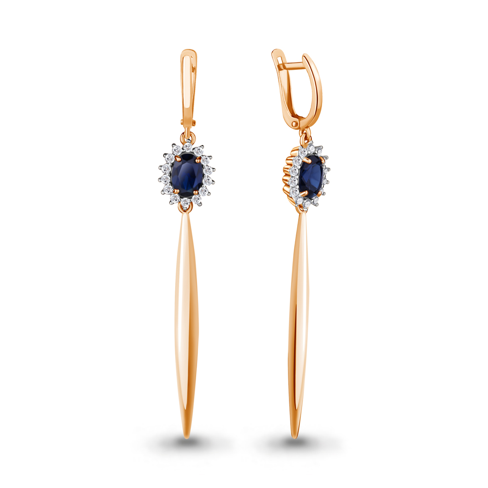 Серьги подвески из серебра с фианитом/сапфиром искусственным Aquamarine 48325АБ_925_з, 48325АБ_925_з
Серьги подвески из серебра с фианитом/сапфиром искусственным Aquamarine 48325АБ_925_з, 48325АБ_925_з