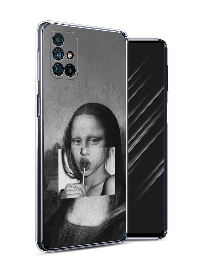 Чехол Awog на Samsung Galaxy M31s / Самсунг M31s "Mona Lisa sucking lollipop", Серый, 2101450-9
Чехол Awog на Samsung Galaxy M31s / Самсунг M31s "Mona Lisa sucking lollipop", Серый, 2101450-9
