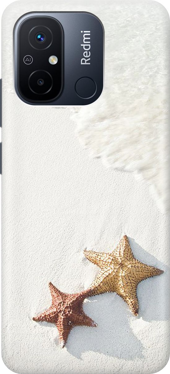 Силиконовый чехол на Xiaomi Redmi 12C с принтом "Две морские звезды", Белый;желтый, 158926
Силиконовый чехол на Xiaomi Redmi 12C с принтом "Две морские звезды", Белый;желтый, 158926