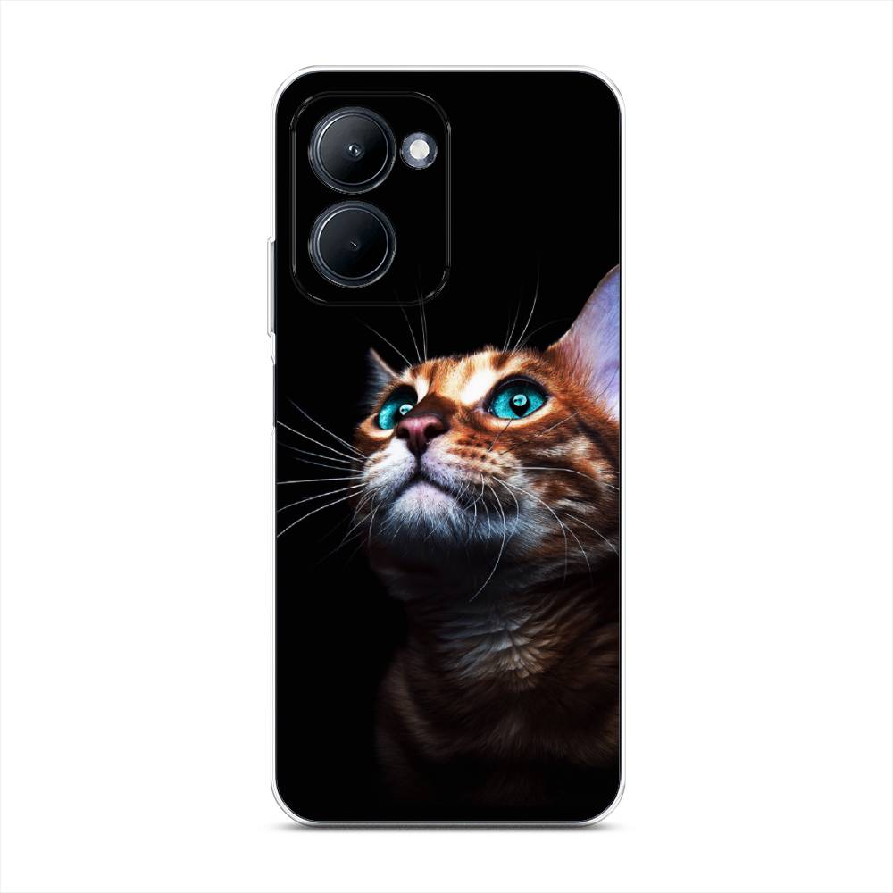 фото Чехол awog на realme c33 "мечтательный кот"