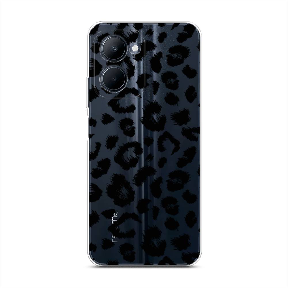 фото Чехол awog на realme c33 "окрас леопарда фон"