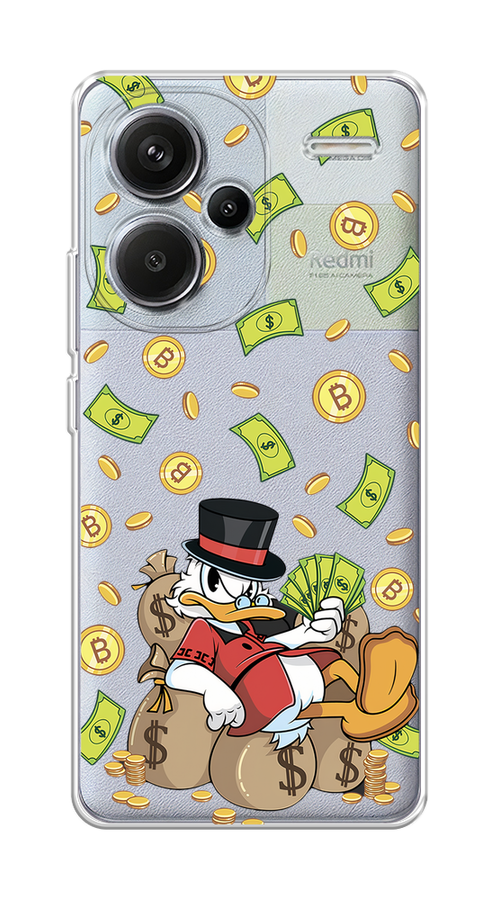 Чехол на Xiaomi Redmi Note 13 Pro Plus "Скрудж Макдак в красном", Красный;черный;коричневый;прозрачный, 320250-1
Чехол на Xiaomi Redmi Note 13 Pro Plus "Скрудж Макдак в красном", Красный;черный;коричневый;прозрачный, 320250-1
