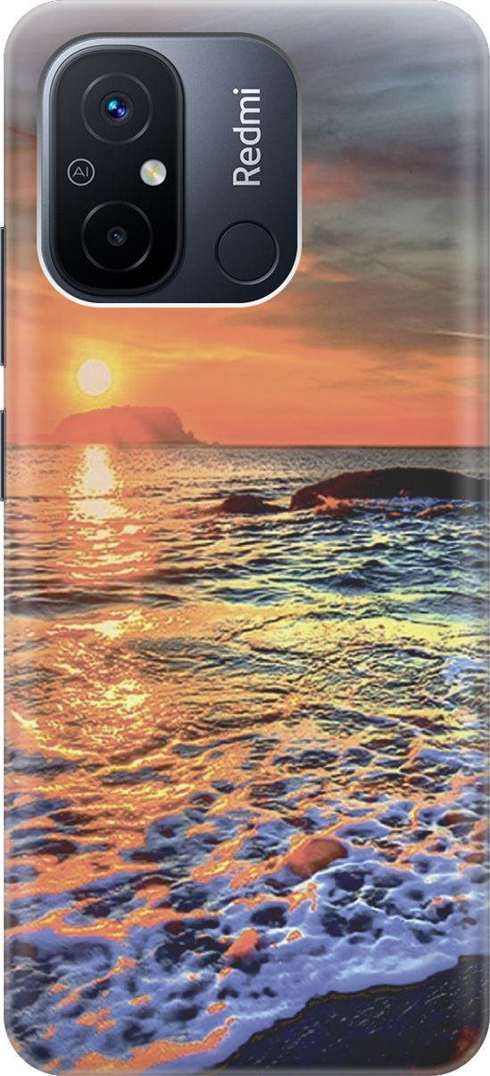 Силиконовый чехол на Xiaomi Redmi 12C с принтом "Закат на море", Белый;оранжевый, 158930
Силиконовый чехол на Xiaomi Redmi 12C с принтом "Закат на море", Белый;оранжевый, 158930