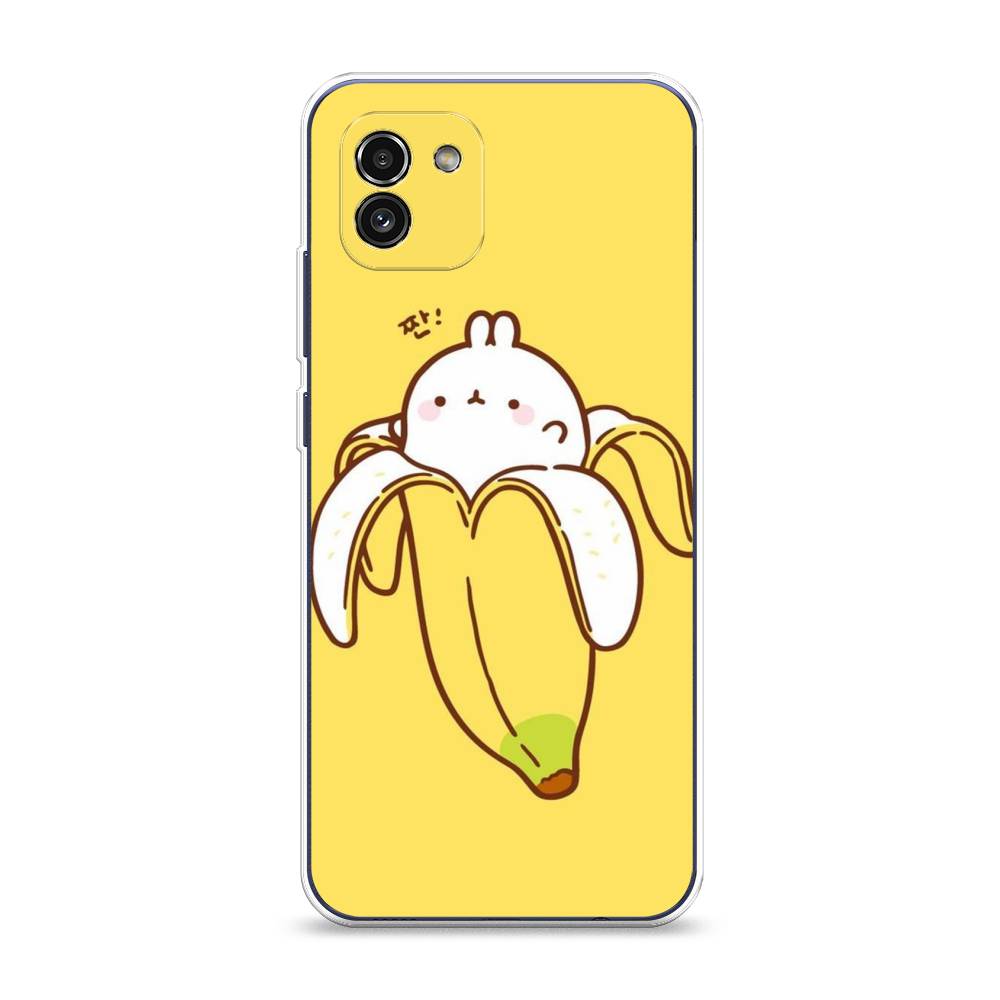 Чехол Awog на Samsung Galaxy A03 / Самсунг A03 "Зайчик-бананчик", Желтый;белый, 2104950-2
Чехол Awog на Samsung Galaxy A03 / Самсунг A03 "Зайчик-бананчик", Желтый;белый, 2104950-2