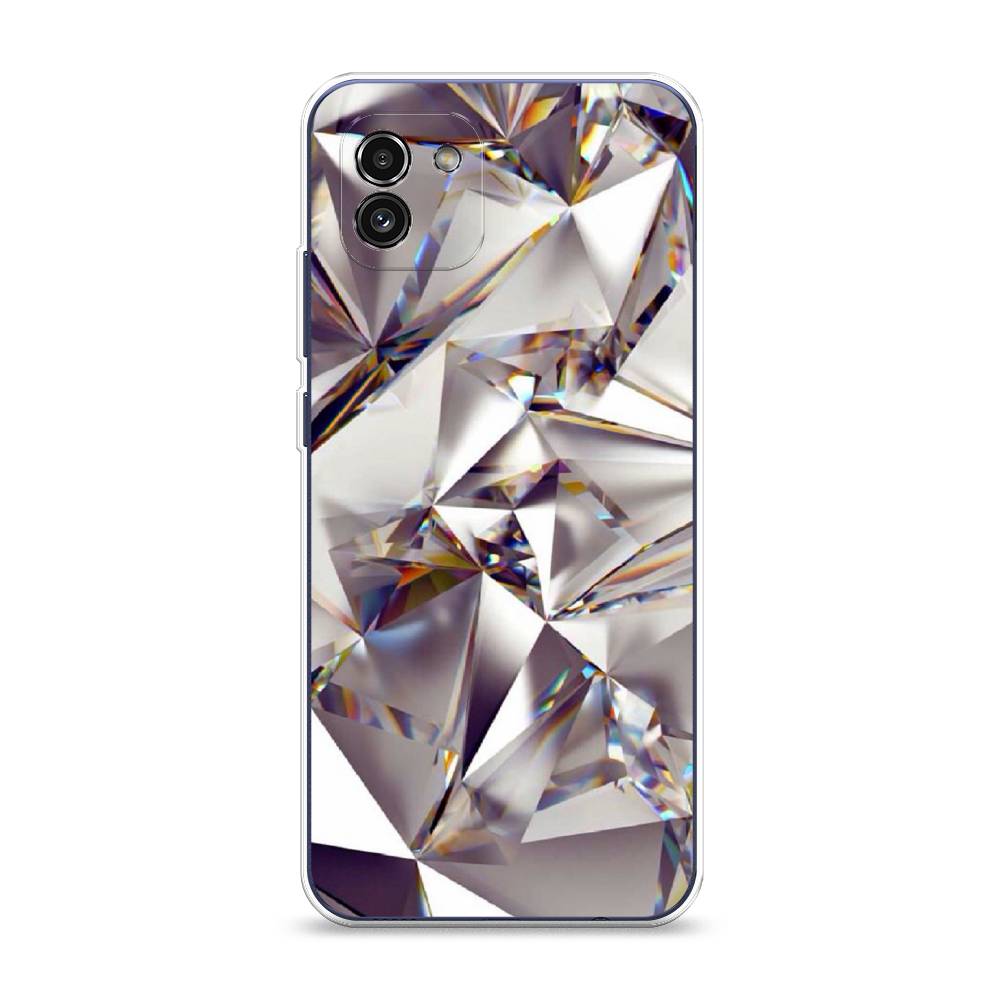 Чехол Awog на Samsung Galaxy A03 / Самсунг A03 "Бриллианты", Серебристый;бежевый, 2104950-7
Чехол Awog на Samsung Galaxy A03 / Самсунг A03 "Бриллианты", Серебристый;бежевый, 2104950-7