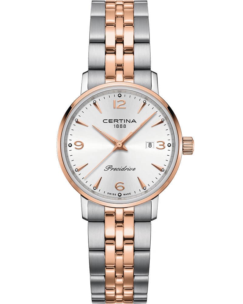 Наручные часы женские CERTINA DS Caimano Lady золотистые/серебристые, DS Caimano Lady
Наручные часы женские CERTINA DS Caimano Lady золотистые/серебристые, DS Caimano Lady
