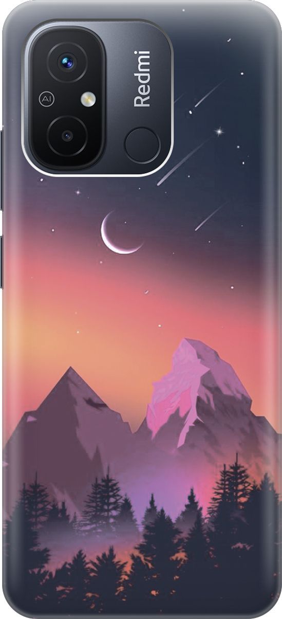 Силиконовый чехол на Xiaomi Redmi 12C с принтом "Горы и звездопад", Оранжевый;черный, 158930
Силиконовый чехол на Xiaomi Redmi 12C с принтом "Горы и звездопад", Оранжевый;черный, 158930