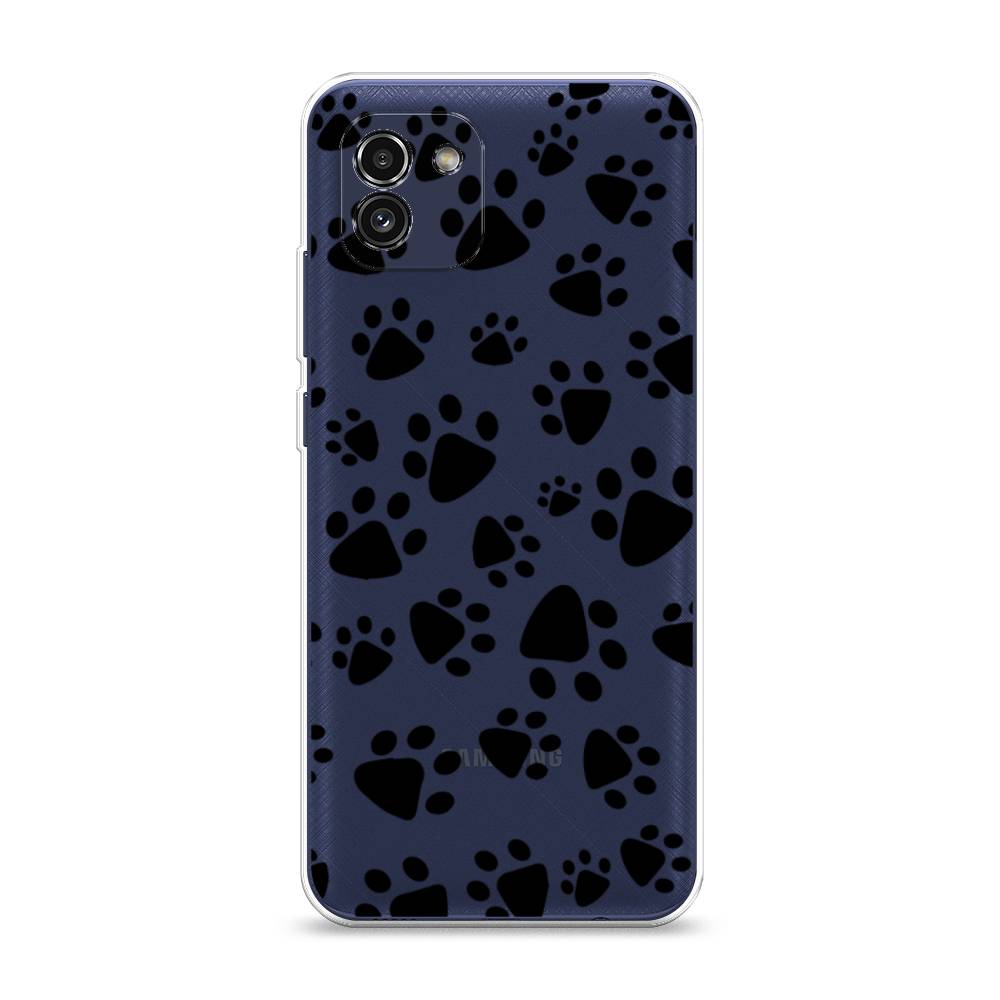 Чехол Awog на Samsung Galaxy A03 / Самсунг A03 "Лапки черные", Черный, 2104950-2
Чехол Awog на Samsung Galaxy A03 / Самсунг A03 "Лапки черные", Черный, 2104950-2