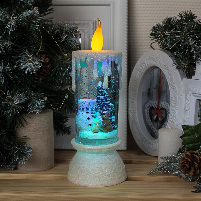 Световая фигура Luazon Lighting Свеча со снеговиком 4357320 разноцветный/RGB, Свеча со снеговиком
Световая фигура Luazon Lighting Свеча со снеговиком 4357320 разноцветный/RGB, Свеча со снеговиком