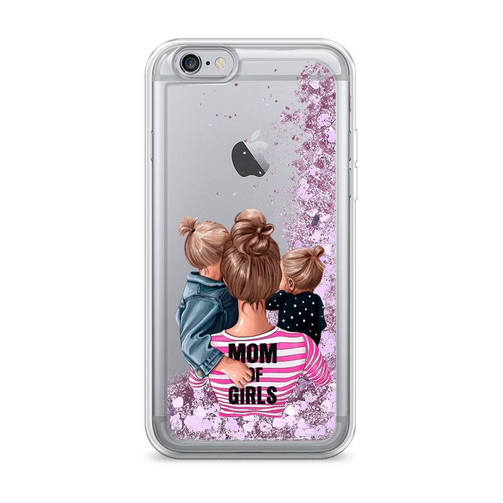 Жидкий чехол с блестками "Mom of Girls" на Apple iPhone 6, 10494-1
Жидкий чехол с блестками "Mom of Girls" на Apple iPhone 6, 10494-1