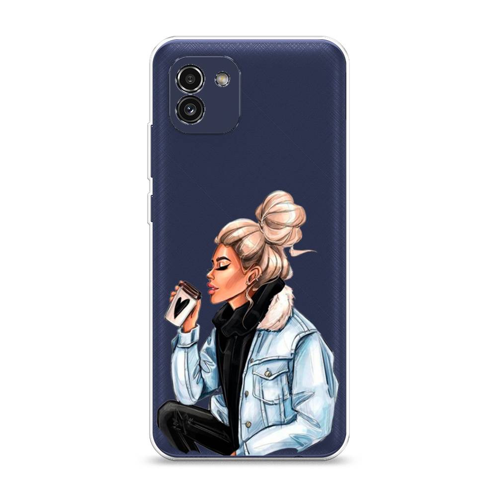 Чехол Awog на Samsung Galaxy A03 / Самсунг A03 "Cute girl", Коричневый;бежевый, 2104950-7
Чехол Awog на Samsung Galaxy A03 / Самсунг A03 "Cute girl", Коричневый;бежевый, 2104950-7