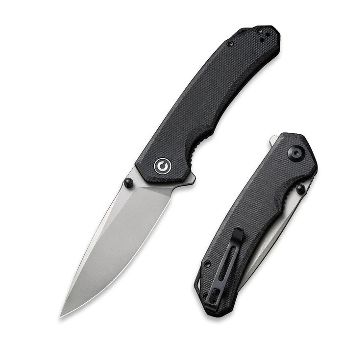 Нож Civivi Brazen Flipper And Thumb Stud Knife G10 Handle (3.46" 14C28N Blade), Черный
Нож Civivi Brazen Flipper And Thumb Stud Knife G10 Handle (3.46" 14C28N Blade), Черный