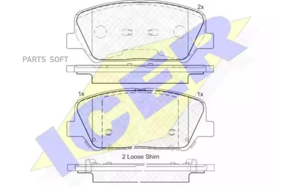 Колодки Передние Hyundai/Kia Elantra/I30/Cerato/Optima/Ceed/Proceed Icer 182090 Icer арт.
Колодки Передние Hyundai/Kia Elantra/I30/Cerato/Optima/Ceed/Proceed Icer 182090 Icer арт.