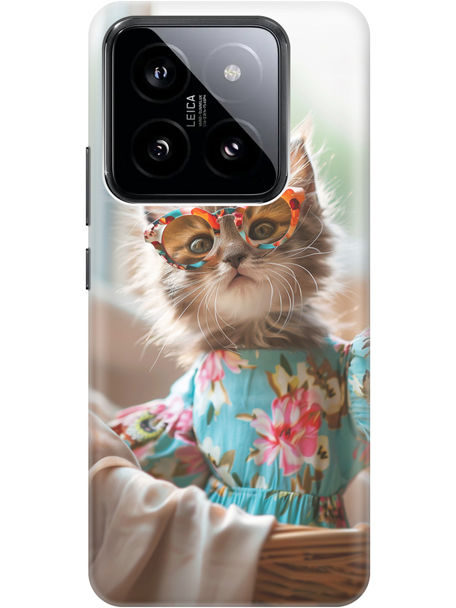 Силиконовый чехол на Xiaomi 14 Pro с рисунком "Кошечка в голубом платье", Белый;голубой;серый, 20012090
Силиконовый чехол на Xiaomi 14 Pro с рисунком "Кошечка в голубом платье", Белый;голубой;серый, 20012090