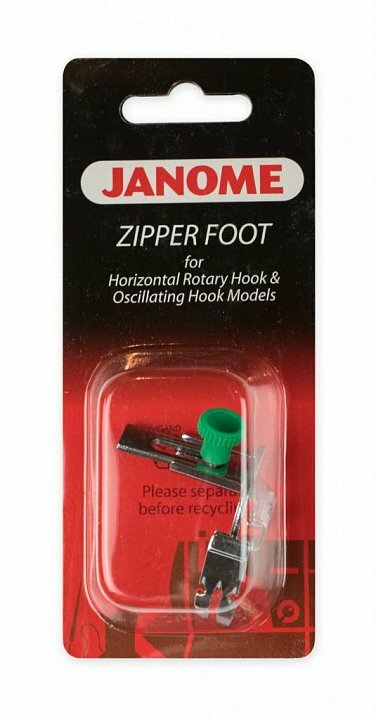 Лапка Janome для молнии узкая с адаптером (арт.200342003), для молнии узкая с адаптером
Лапка Janome для молнии узкая с адаптером (арт.200342003), для молнии узкая с адаптером