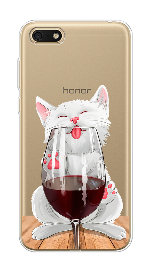 Чехол на Honor 7A/7A Prime/Y5 Prime 2018/Y5 2018 "Кот с бокалом", Прозрачный;белый;красный, 65250-1
Чехол на Honor 7A/7A Prime/Y5 Prime 2018/Y5 2018 "Кот с бокалом", Прозрачный;белый;красный, 65250-1