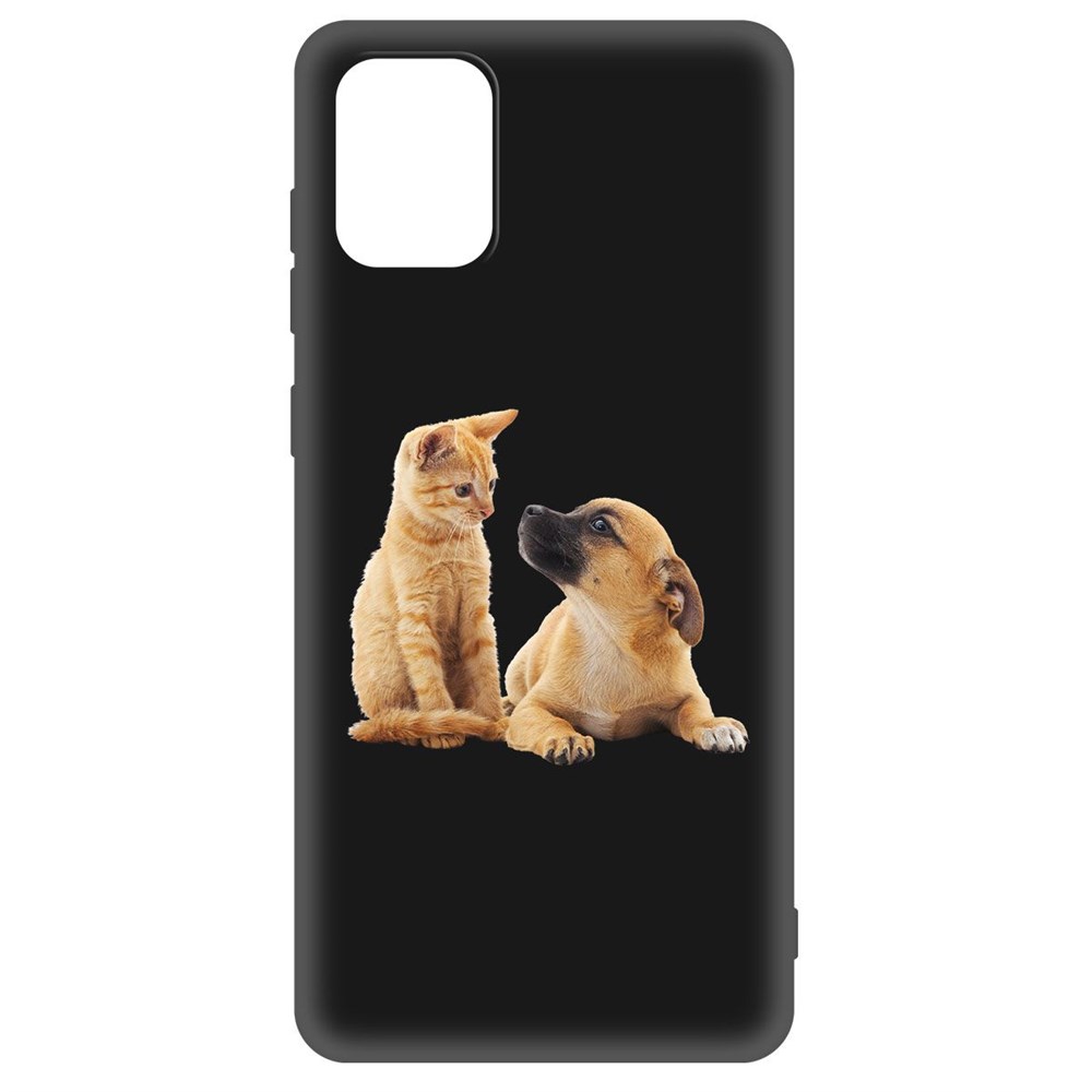 Чехол-накладка Krutoff Soft Case Лучшие друзья для Samsung Galaxy A71 (A715) черный
Чехол-накладка Krutoff Soft Case Лучшие друзья для Samsung Galaxy A71 (A715) черный