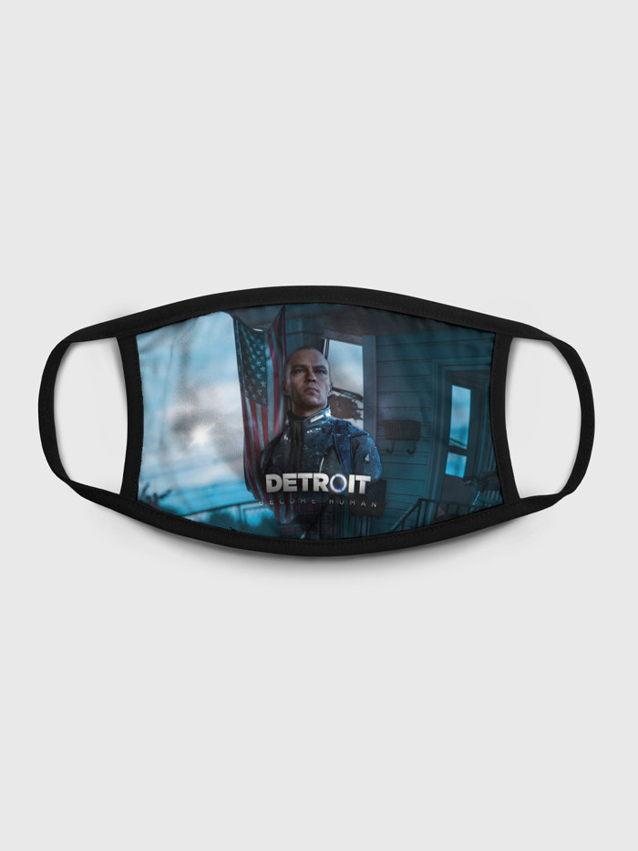 Многоразовая маска унисекс Burnettie Detroit Become Human Markus, Разноцветный, Detroit Become Human Markus
Многоразовая маска унисекс Burnettie Detroit Become Human Markus, Разноцветный, Detroit Become Human Markus