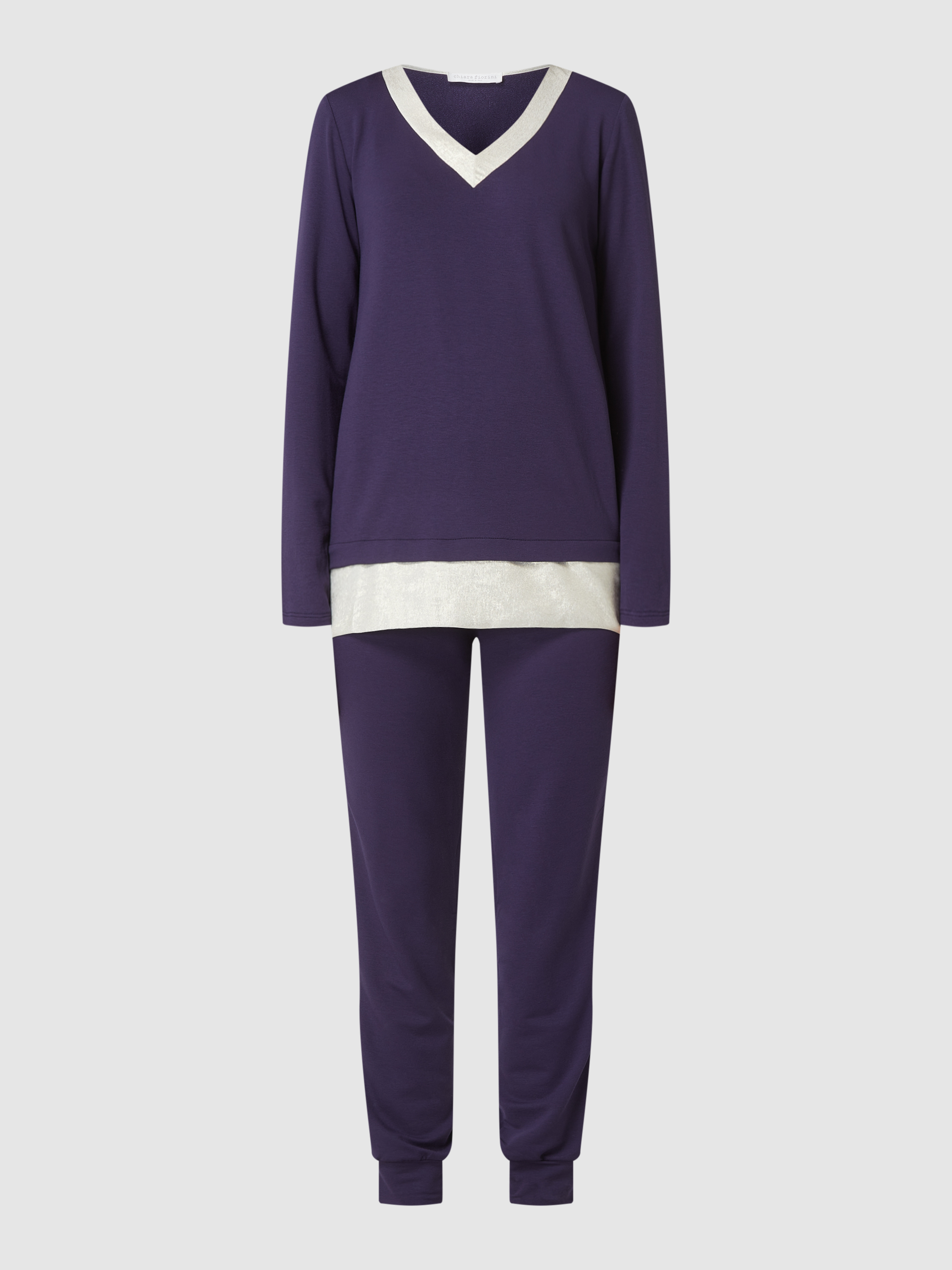 Пижама женская Chiara Fiorini 1553905 синяя 40 (доставка из-за рубежа), Синий, 1553905 
Пижама женская Chiara Fiorini 1553905 синяя 40 (доставка из-за рубежа), Синий, 1553905