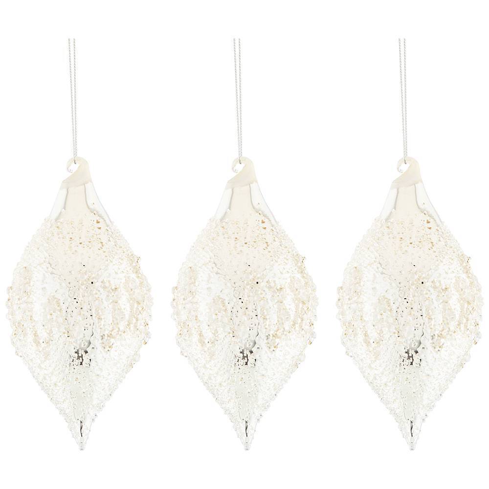 Набор елочных украшений Lefard из 3-х штук, "Ледяная слеза" 7,2*7,2*14,5 см (137-258) 
Набор елочных украшений Lefard из 3-х штук, "Ледяная слеза" 7,2*7,2*14,5 см (137-258)