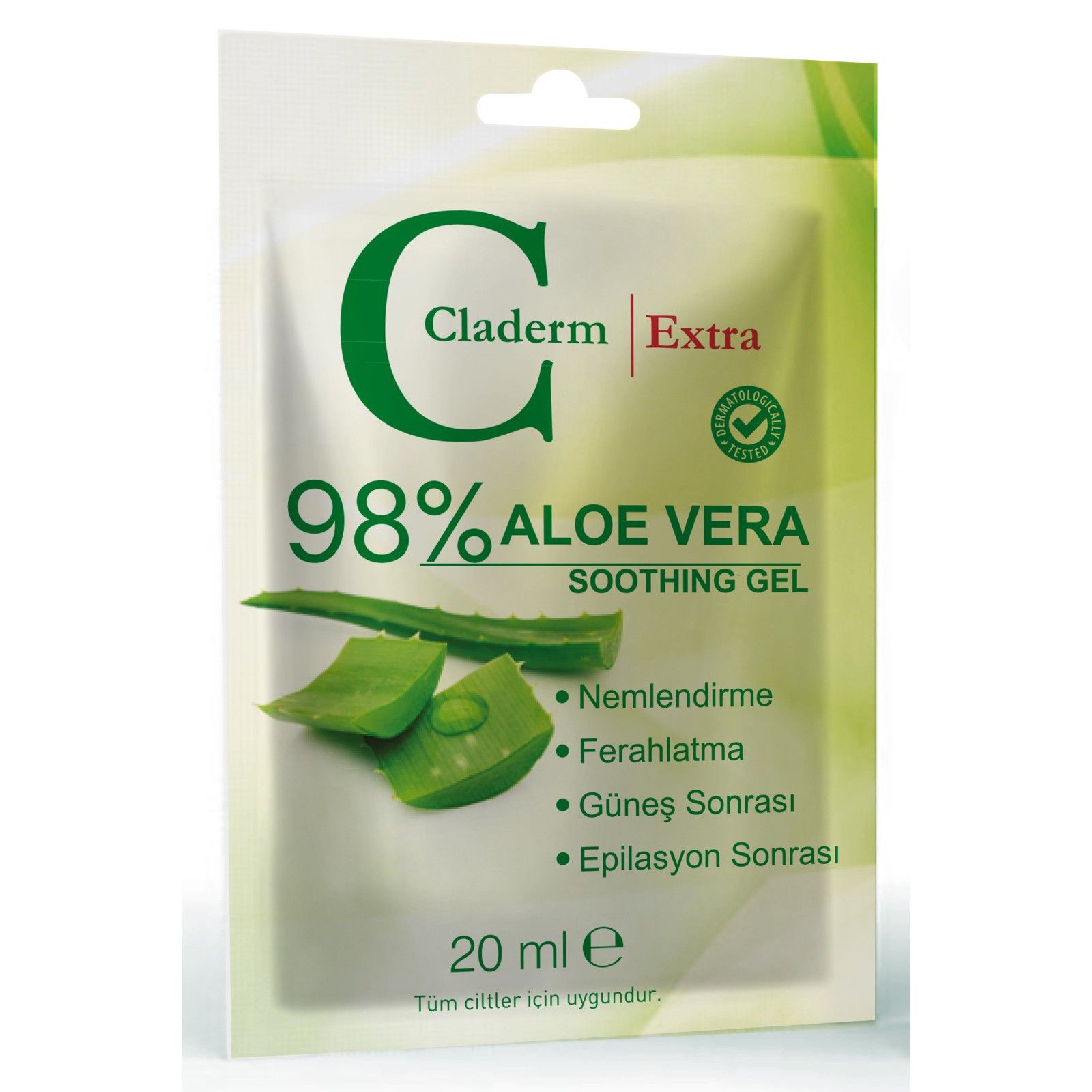 Гель для лица и тела Claderm 98% Aloe Vera Soothing gel успокаивающий и увлажняющий 20 мл
Гель для лица и тела Claderm 98% Aloe Vera Soothing gel успокаивающий и увлажняющий 20 мл