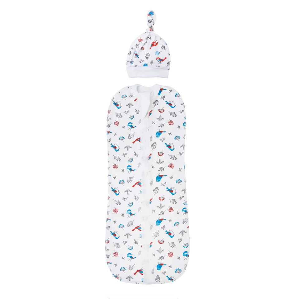 Пеленка детская Amarobaby кокон на молнии с чепчиком Soft Hugs Птички, белый, р.68/74, AB570120SH
Пеленка детская Amarobaby кокон на молнии с чепчиком Soft Hugs Птички, белый, р.68/74, AB570120SH