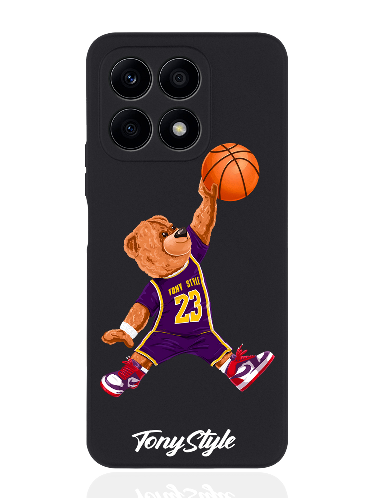 Чехол Tony Style для Honor X8a Tony Style баскетболист с мячом черный, Фиолетовый;коричневый;желтый;оранжевый
Чехол Tony Style для Honor X8a Tony Style баскетболист с мячом черный, Фиолетовый;коричневый;желтый;оранжевый