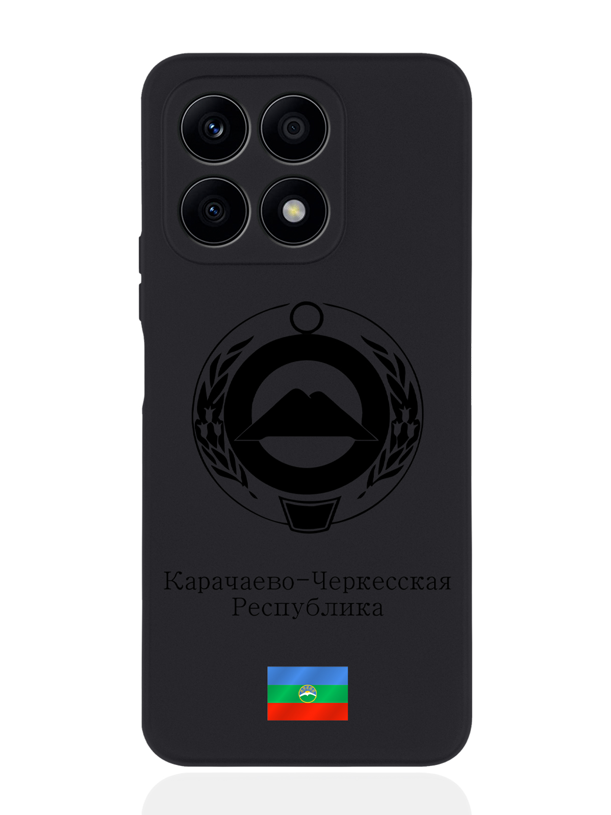 Чехол SignumCase для Honor X8a Черный лаковый Герб Карачаево-Черкесской Республики черный
Чехол SignumCase для Honor X8a Черный лаковый Герб Карачаево-Черкесской Республики черный
