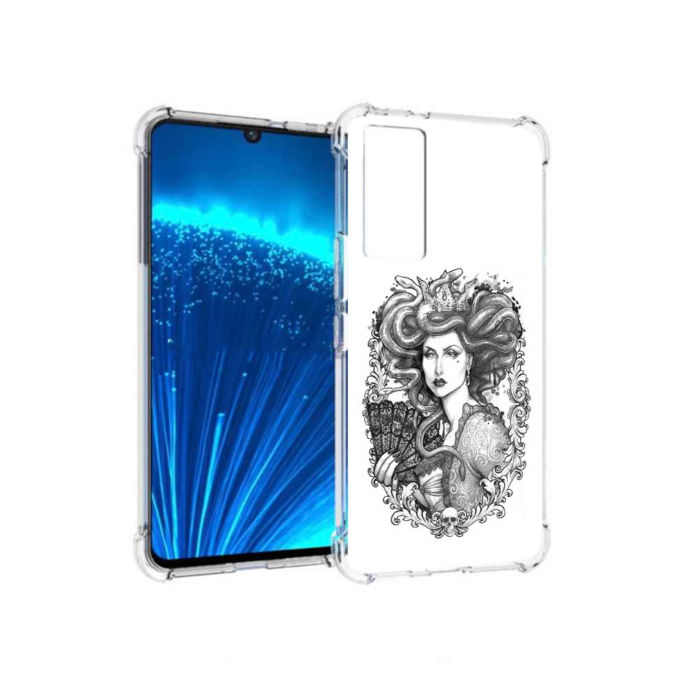 Чехол MyPads Tocco для Vivo V21E медуза черно белый (PT226954.394.472), Прозрачный, Tocco
Чехол MyPads Tocco для Vivo V21E медуза черно белый (PT226954.394.472), Прозрачный, Tocco