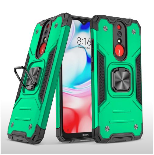 Противоударный чехол для Xiaomi Redmi 8/8А кольцом держателем подставкой зеленый, Противоударный чехол для Xiaomi Redmi 8А
Противоударный чехол для Xiaomi Redmi 8/8А кольцом держателем подставкой зеленый, Противоударный чехол для Xiaomi Redmi 8А