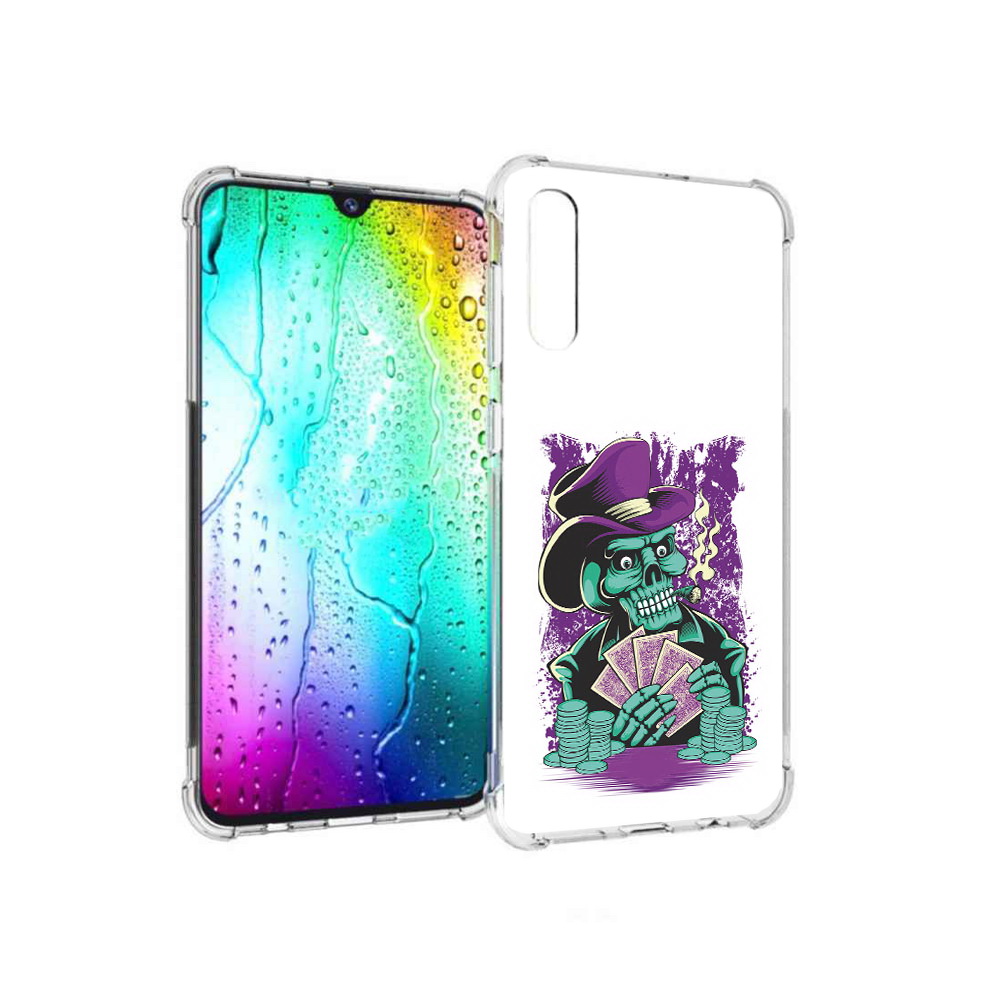 Чехол MyPads Tocco для Samsung Galaxy A30s зеленый череп с картами (PT226907.519.361), Прозрачный, Tocco
Чехол MyPads Tocco для Samsung Galaxy A30s зеленый череп с картами (PT226907.519.361), Прозрачный, Tocco