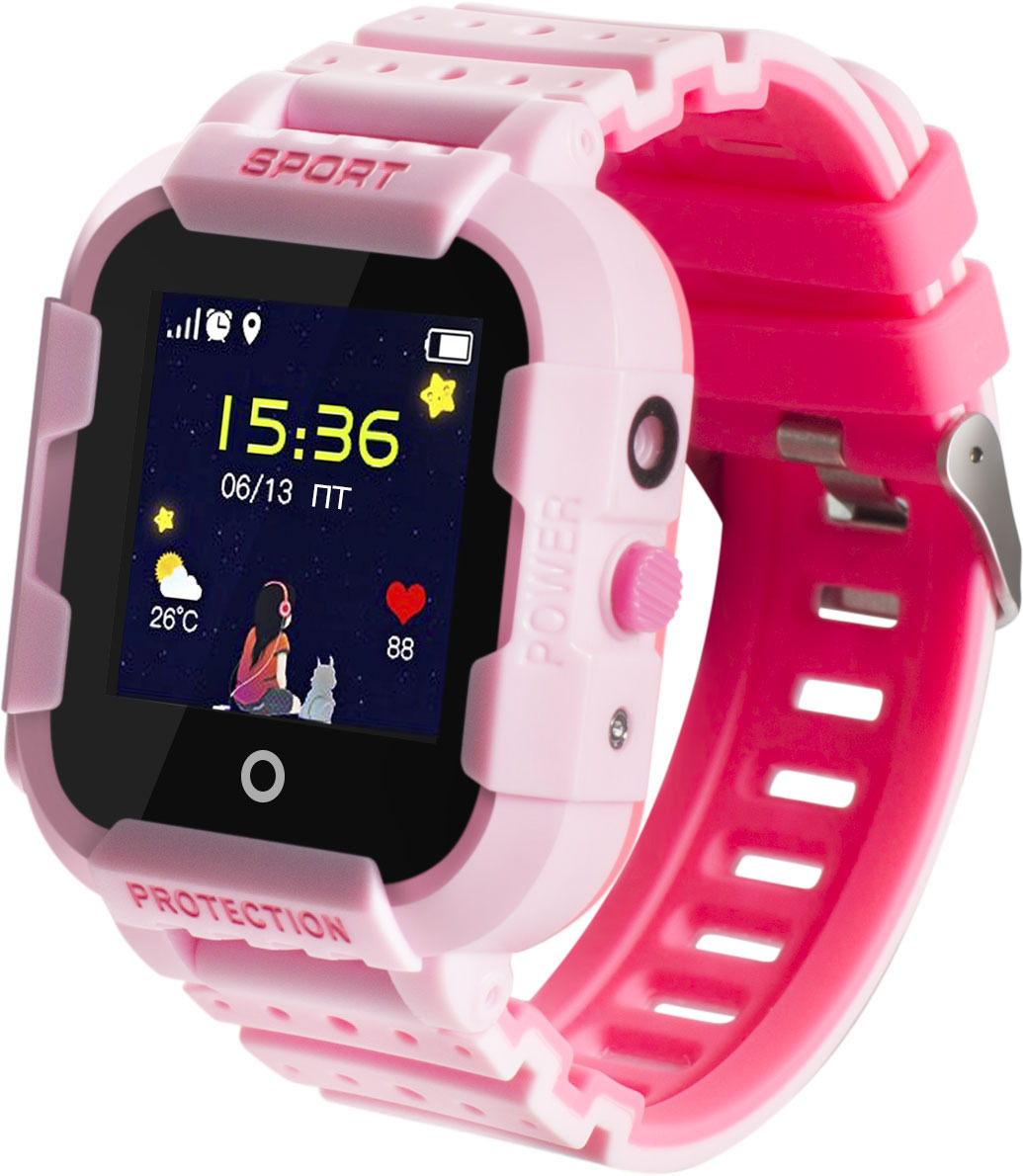 фото Смарт-часы smart present kt03 розовый