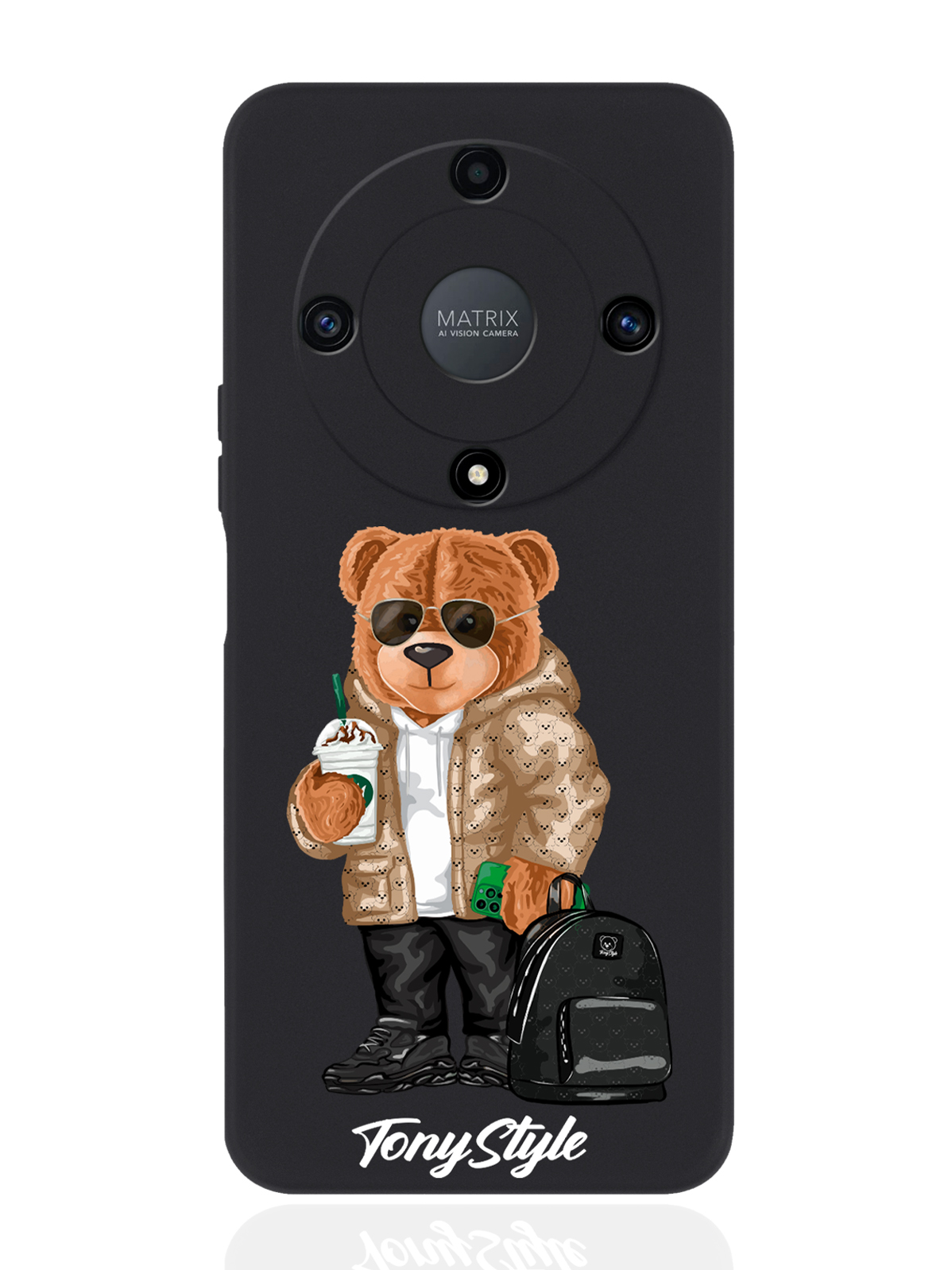 Чехол Tony Style для Honor X9a Tony Style в очках черный, Коричневый;черный;белый
Чехол Tony Style для Honor X9a Tony Style в очках черный, Коричневый;черный;белый
