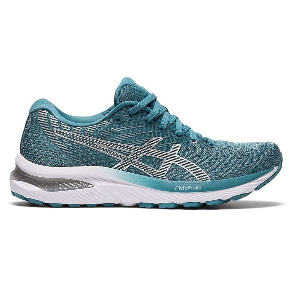 фото Кроссовки женские asics cumulus 1012a741 голубые 6 us