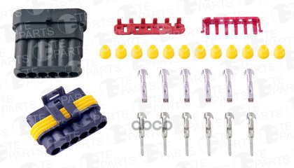 Комплект Разъемов Универсальных 6-И Контактных (7813067 + 7813062) TE PARTS арт. 7113029
Комплект Разъемов Универсальных 6-И Контактных (7813067 + 7813062) TE PARTS арт. 7113029