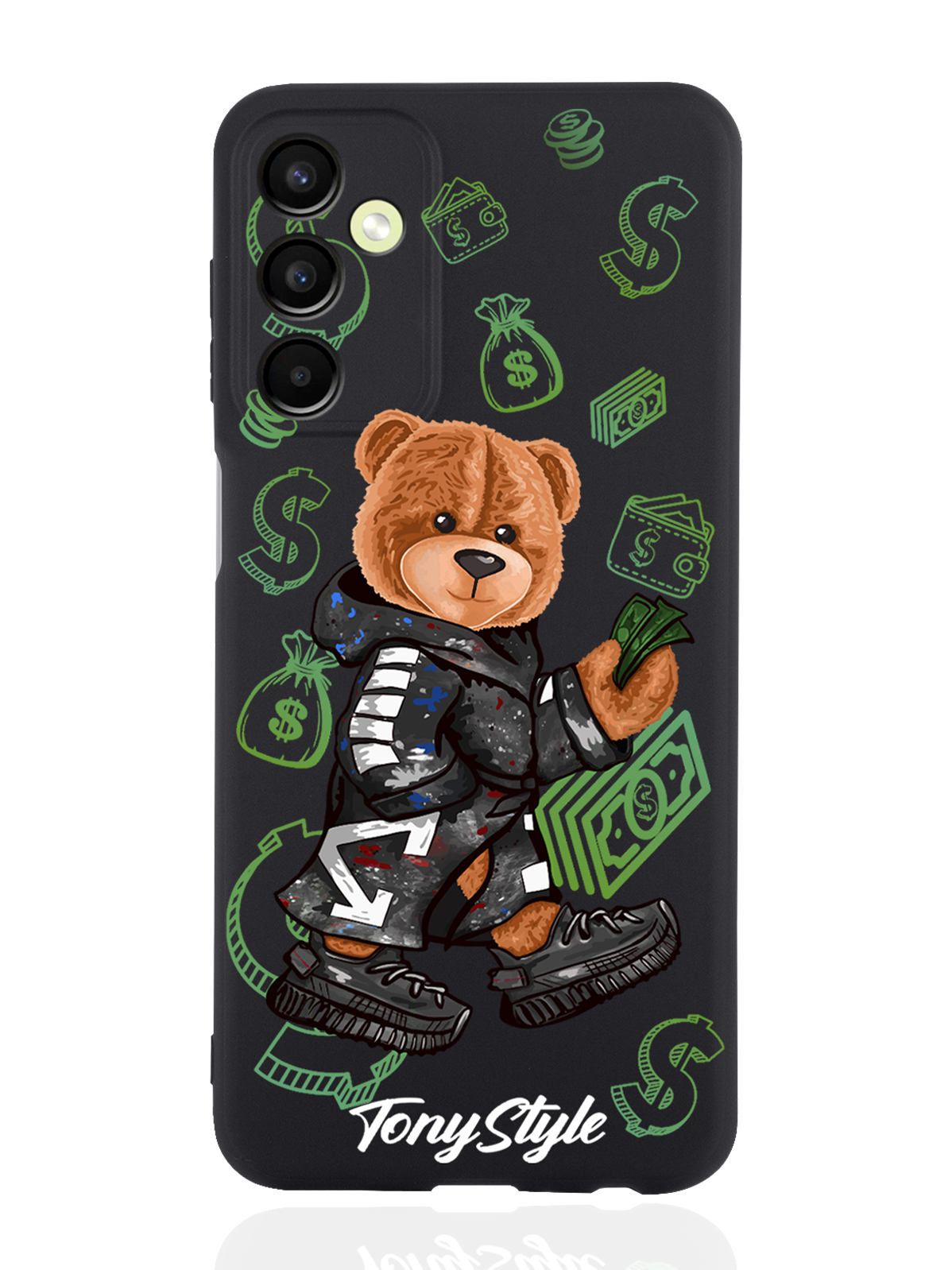 Чехол Tony Style для Samsung Galaxy A24 Tony Style Деньги черный, Коричневый;черный;зеленый
Чехол Tony Style для Samsung Galaxy A24 Tony Style Деньги черный, Коричневый;черный;зеленый
