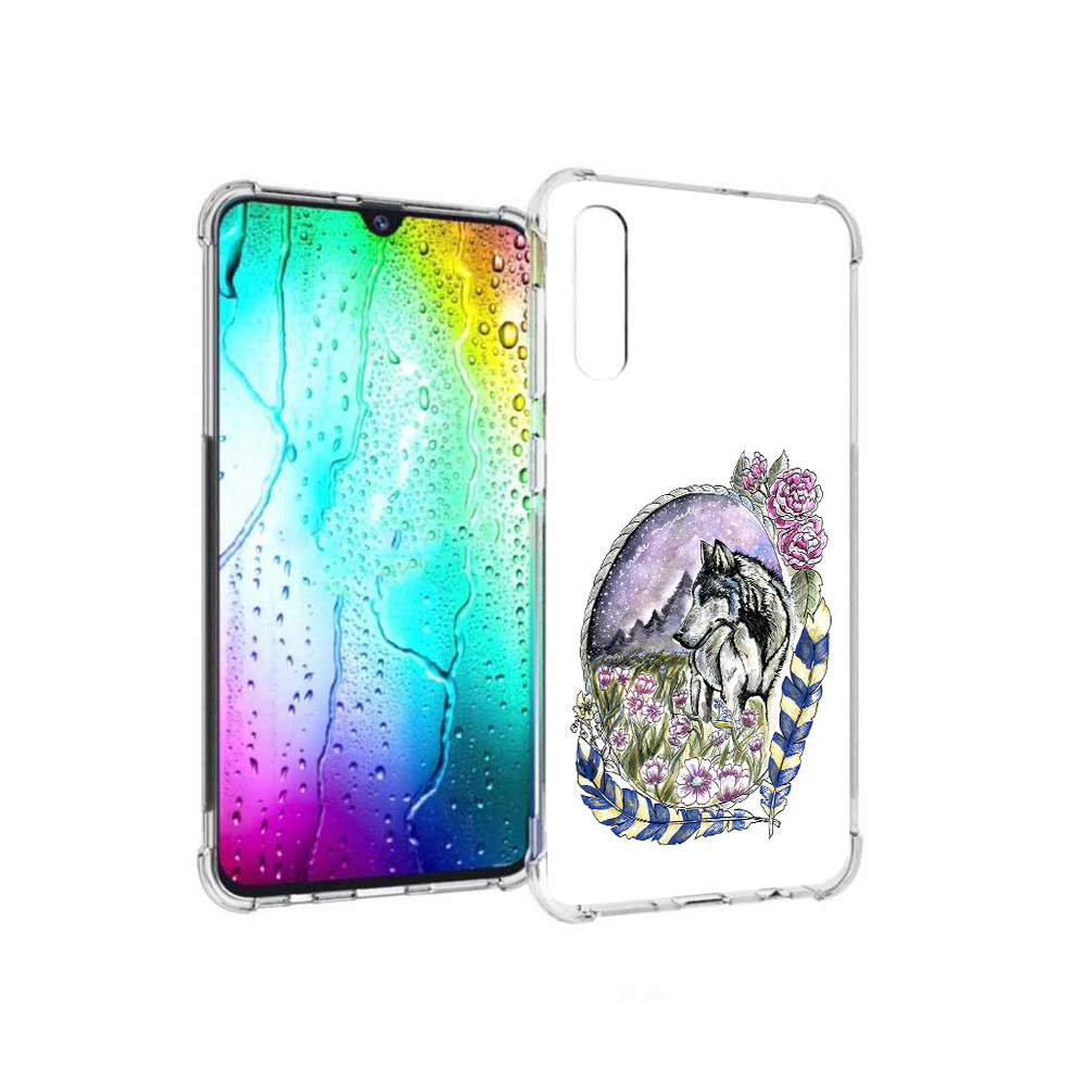 Чехол MyPads Tocco для Samsung Galaxy A30s нарисованный волк в цветах с перьями, Прозрачный, Tocco
Чехол MyPads Tocco для Samsung Galaxy A30s нарисованный волк в цветах с перьями, Прозрачный, Tocco