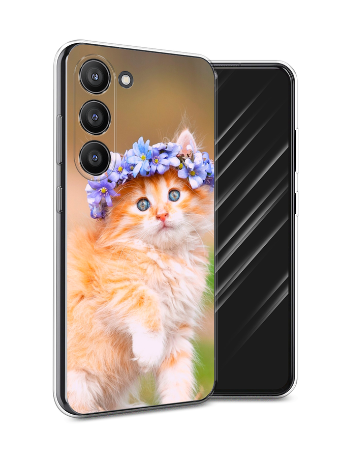 Чехол Awog на Samsung Galaxy S23 5G "Рыжий кот в венке", Коричневый;синий, 2107350-1
Чехол Awog на Samsung Galaxy S23 5G "Рыжий кот в венке", Коричневый;синий, 2107350-1
