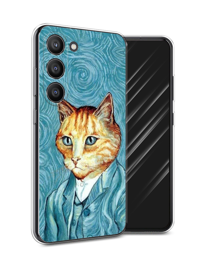 Чехол Awog на Samsung Galaxy S23 5G "Кот Ван Гог", Голубой;коричневый, 2107350-2
Чехол Awog на Samsung Galaxy S23 5G "Кот Ван Гог", Голубой;коричневый, 2107350-2