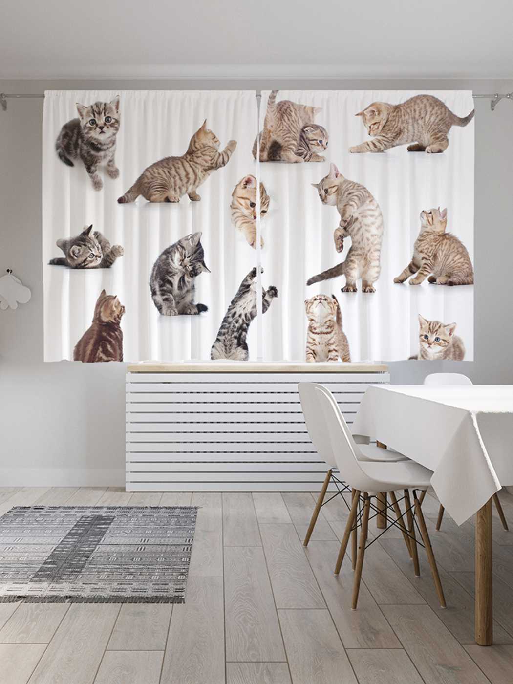Классические шторы JoyArty "Кошачьи игры", серия Oxford DeLux, 2 полотна 145x180 см, Кошачьи игры
Классические шторы JoyArty "Кошачьи игры", серия Oxford DeLux, 2 полотна 145x180 см, Кошачьи игры